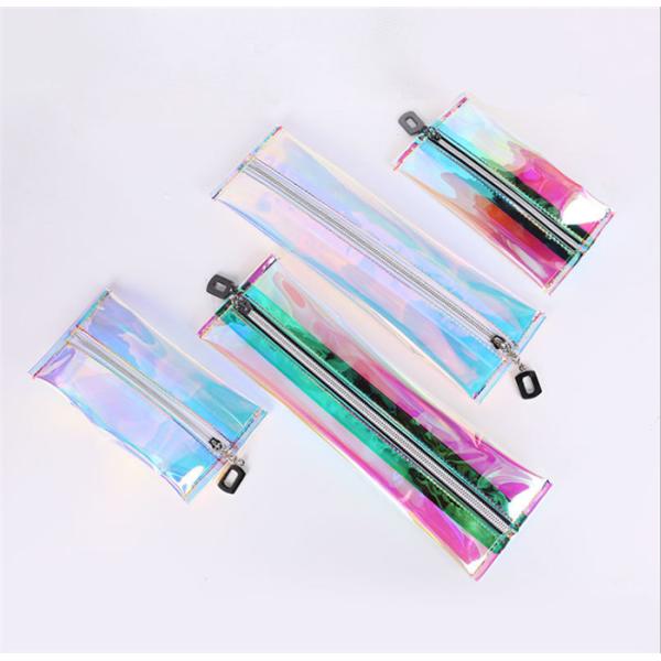 Buy Customized PVC Cosmetic Bag Lightweight Waterproof 100% Handmade Sewing at wholesale prices