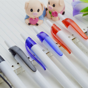 Hotel plastic promotional pen,cheap advertising ballpoint pen,hotel fountain
