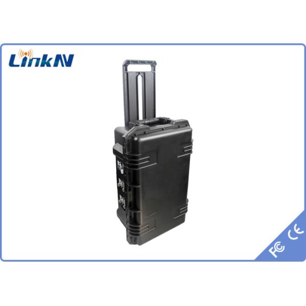 Portable COFDM Video Receiver IP65 with Battery & Display AES256 2-8MHz