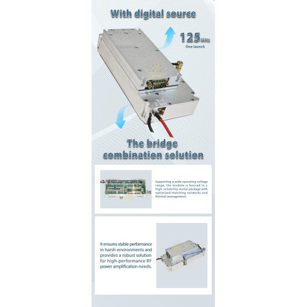 1500-2500MHz 100W Gan Lora Anti UAV Module Anti Portability FPV Strike for DJI RF Power Amplifier with Ciculator