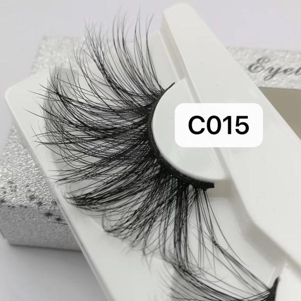 Buy HOT SALE PRIVATE LABEL FASHION REAL MINK FALSE EYELASH at wholesale prices