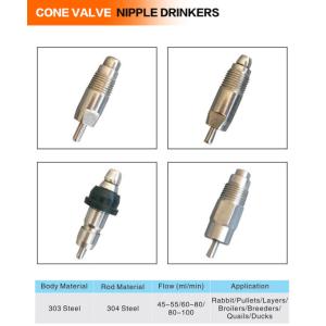 Automatic Nipples Water Drinking system animal poultry husbandry equipment