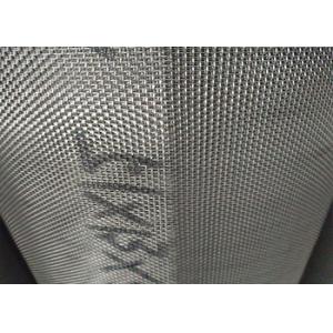 Twill Weave Stainless Steel Square Wire Mesh Customized Service
