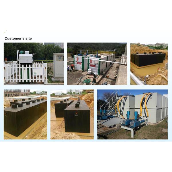 Submerged MBR Underground Wastewater Treatment Plant Design Sewage Treatment Equipment