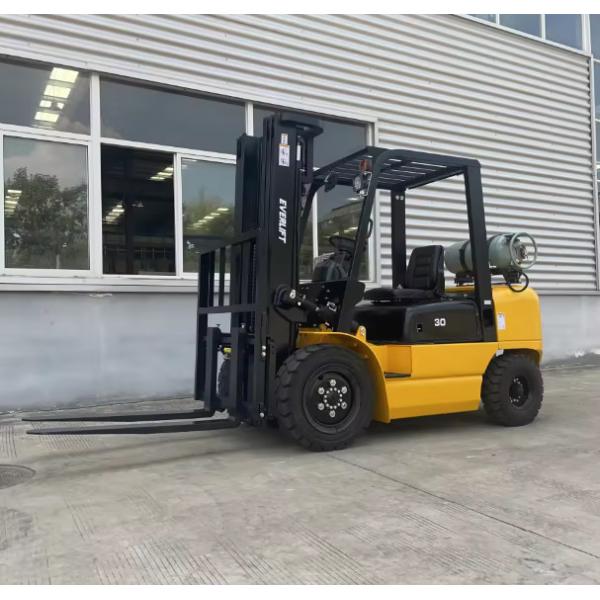 EVERLIFT EPA Engine 2.5ton 3 Ton Forklift Gas LPG Gasoline Forklift Truck 3500 Kgs With Side Shifter