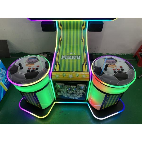 Indoor Amusement America Table Superstar Soccer Attractive Kids Electronic Football Arcade Game Machine
