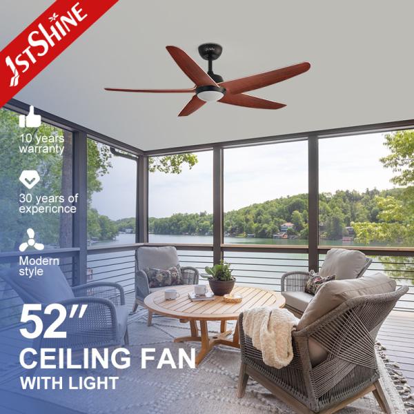 Support Dimmer 52 Inch/OEM 110-220V Nordic Popular Sale ABS Ceiling Fan with DC
