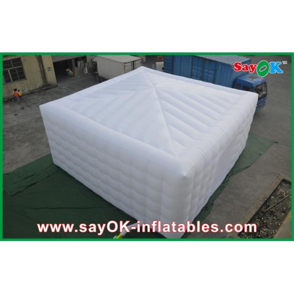 Air Inflatable Tent Customized Big White Go Outdoors Inflatable Tent Cuve With Door