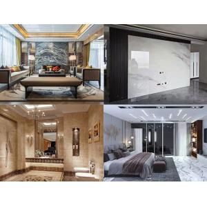 High Glossy 1220x2440mm PVC Marble Sheet 3mm PVC Wall Panel