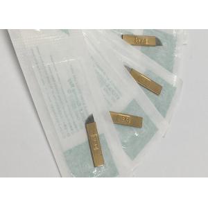 Stable Tattoo Equipment Supplies , 14pin/pc Eyebrow Tattoo Cosmetic Needle