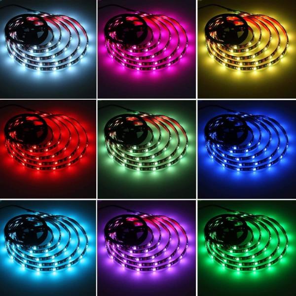 Buy IP65 Waterproof RGB LED Strip With 24 Keys IR Controller at wholesale prices