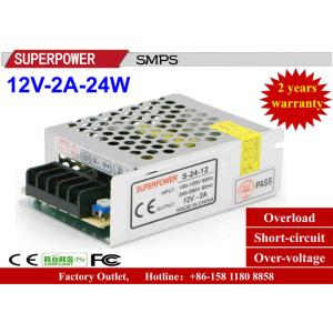 3D Printer Driver 12V2A25W single output  SMPS with CE DC12V25W full watt Iron Case for LED Lighting Factory Outlet