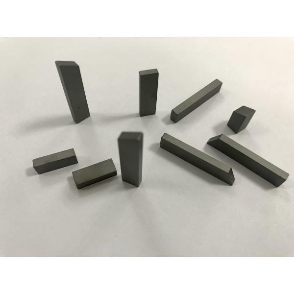 Buy Black Flat Top YG12C Mining Tungsten Carbide Tiles Wear Resistant at wholesale prices