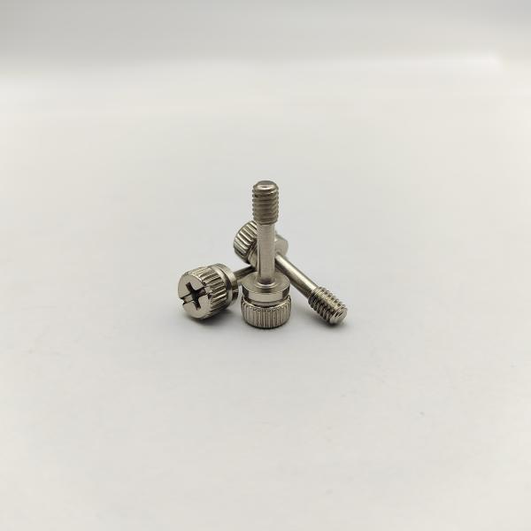 Buy A2 Stainless Steel Knurled Captive Screws Phillips/Slotted Combo Drive at wholesale prices