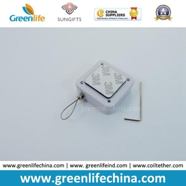 Buy Factory Supply White Square Plastic Retracting Security Cable Display at wholesale prices