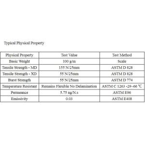 Thermal Insulation Adhesive Woven Building Sarking,Woven Cloth with Aluminum