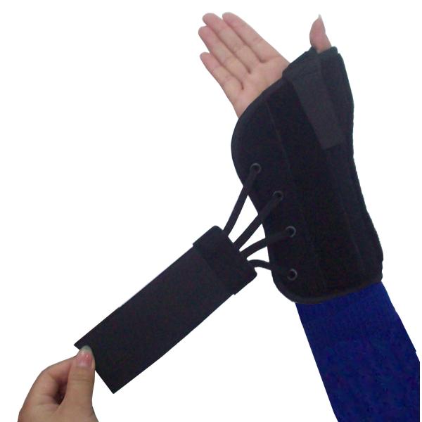 Left Right Orthopedic Wrist Brace Hand Wrist Support Polyester Non Latex Materials