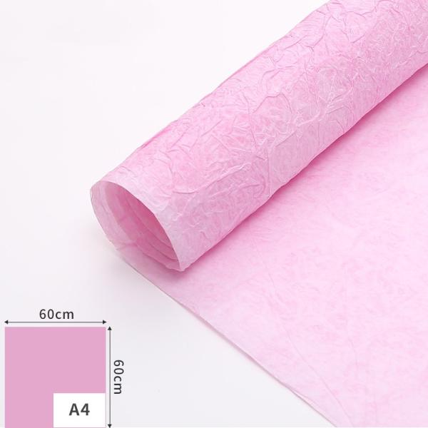 Florist Crepe Paper Art Wrapping Paper Sheets hand-made Art Gift Wrapping paper 58cm X 58cm