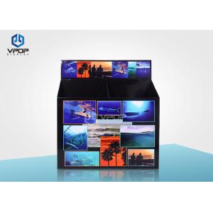 Foldable Retail Display Dump Bins Sturdy Structure Durable With Long Service