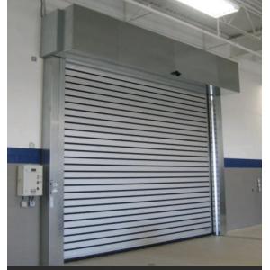 Resist Wind Install Outside 5000*7500MM High Speed Spiral Door