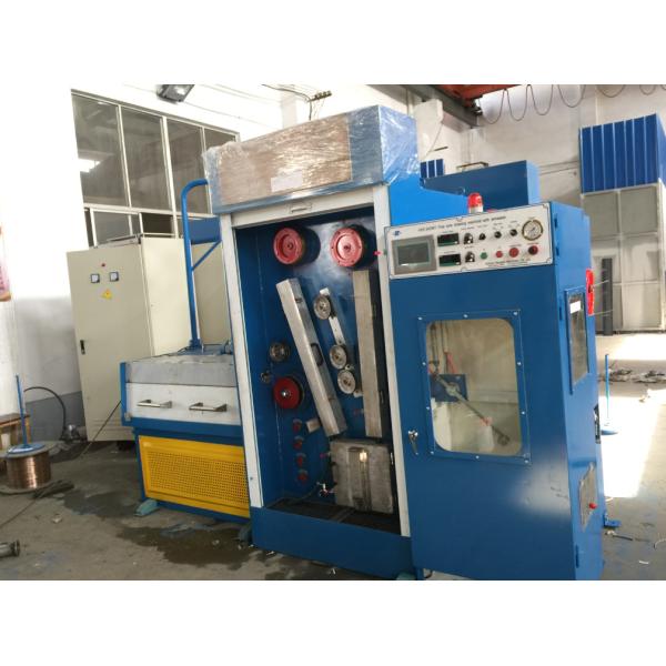 Copper Customized Wire Drawing Machine , Horizontal Wire Drawing Machine With Annealer