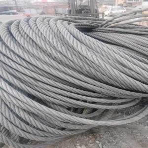 Non-Alloy 6X36WS FC 1/16'' 3/32'' 1/8'' 5/32'' Steel Wire Rope for Lifting
