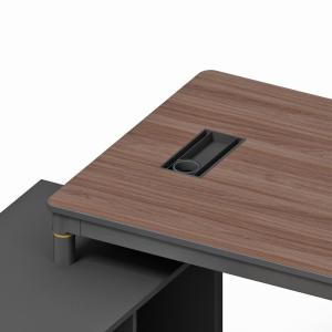 Modern Design Style Large Class Table and Chairs Combination Modular Office Boss