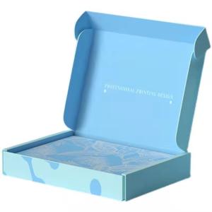 OEM Fancy Packaging Box Folders Matte / Glossy Laminantion