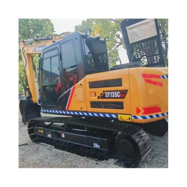 SANY 135C PRO 13 Ton Excavator with Parts and Lower Cost 2022 Model 897 Working