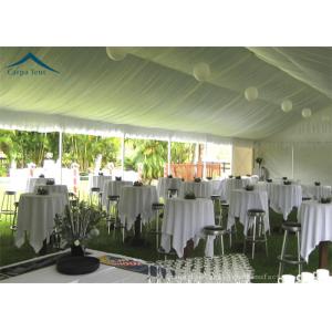 European Style Aluminium Frame Party Tents With Roof Linings And Curtains