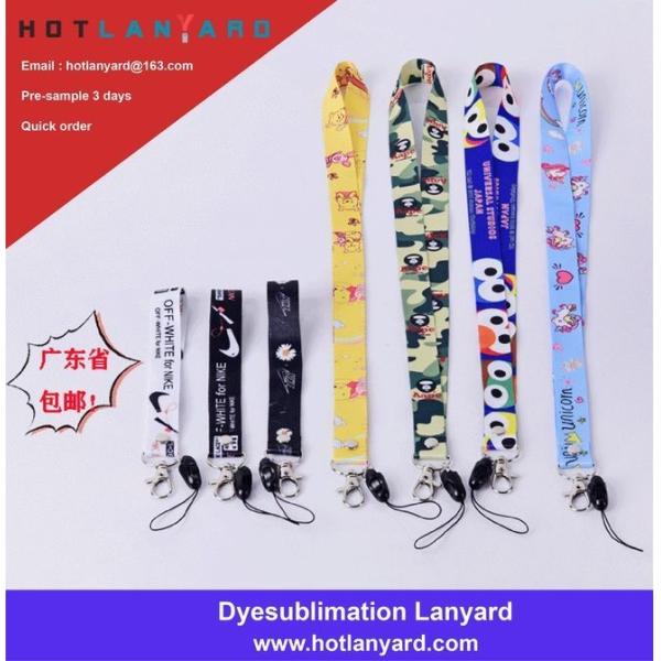 Promotion Personalized Sublimation Printed Polyester Minions Lanyard @Hotlanyard