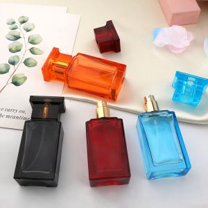 Manufacturers Wholesale Perfume Bottles, Square Transparent High White Glass