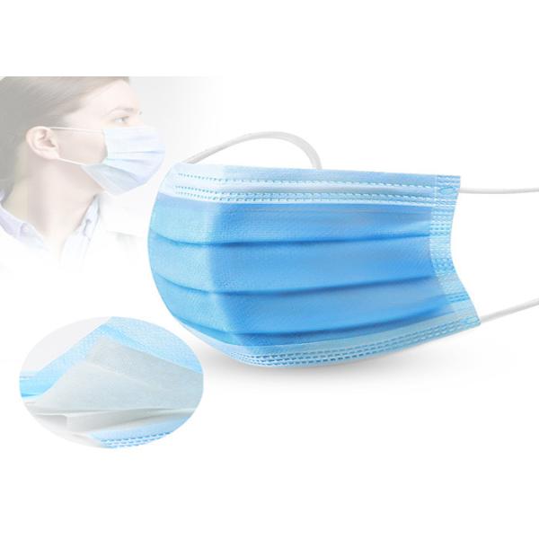 Anti Virus 3 Ply Disposable Face Mask Personal Protection Customized Logo