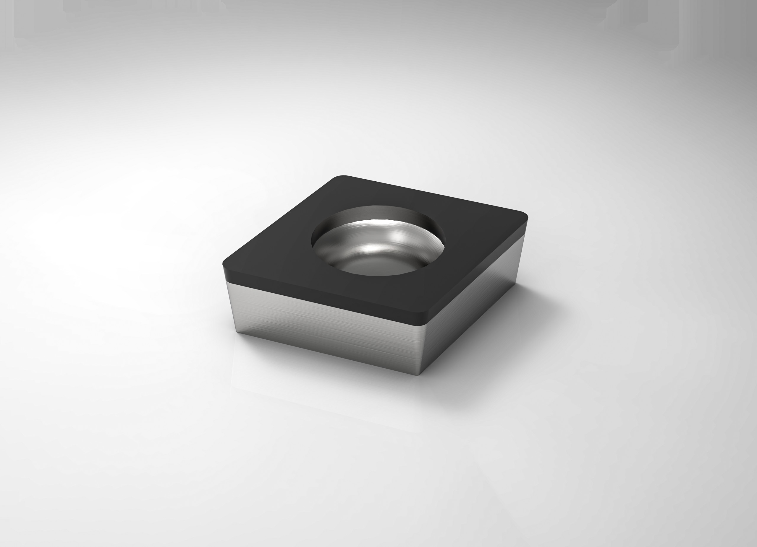 Quality F-CCGW060204 Full Face Carbide Turning Insert PCD Cutting For Non Ferrous Materials for sale