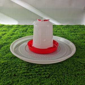 Lightweight Plastic Breeding Tools Hen Feeder Tray Chicken Cleaning And