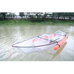 Transparent Polycarbonate plastic Transparent plastic kayak for two person