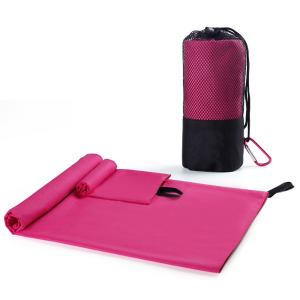 Sweat Absorbing Printed Microfiber Sport Fitness Towel Custom Gym Towel