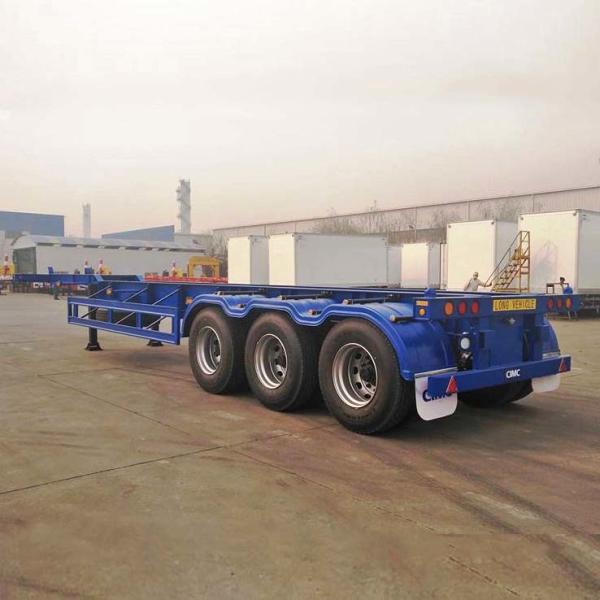 Buy Aluminum Alloy Skeleton 45FT Container Trailer Chassis at wholesale prices