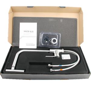 SENTO Unique design stainless steel kitchen mixer with single lever