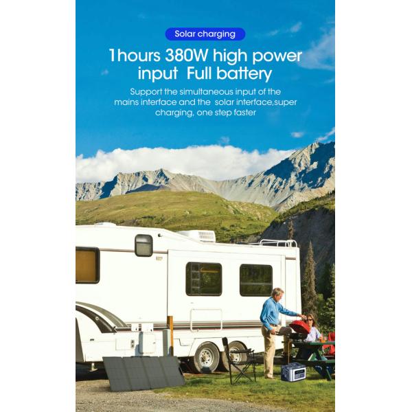 50Hz 60Hz Portable Power Stations Solar Battery Multipurpose