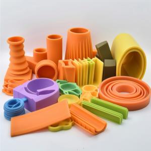 Customized Tensile Strength Black Rubber Moulding Parts with Customized Shape