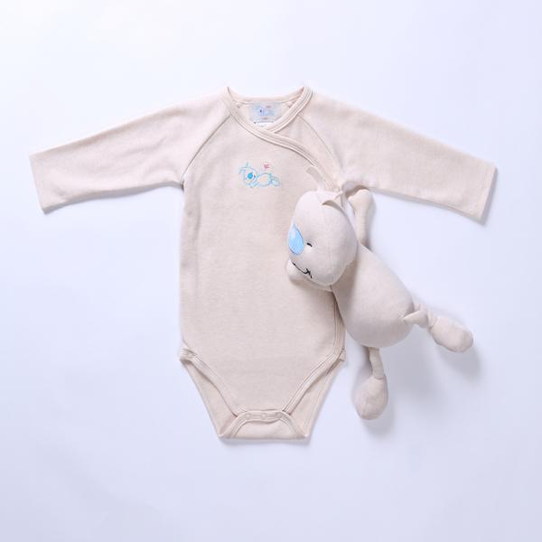 Millidoll Original colour cotton Antibacterial babies climbing long sleeve 0-2 years boys