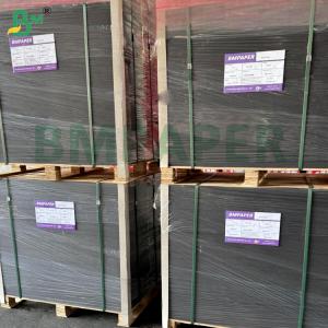 120g 130g 140g Pure Black Fold Resistance Black Paperboard for Gift Boxes