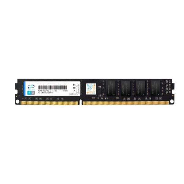 Buy 2GB DDR3 240 Pin 1600MHz Udimm PC-12800 1.35V Gen 3 Non Ecc Memory Modules Consumer Garde at wholesale prices