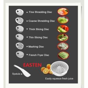 Food Processor EF308 with Slicing/Chopping/Mixing/Shredding/ Food Processor