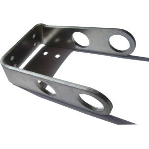 Steel Fe Precision Metal Stamping Part Sliding Bracket Zinc Plating