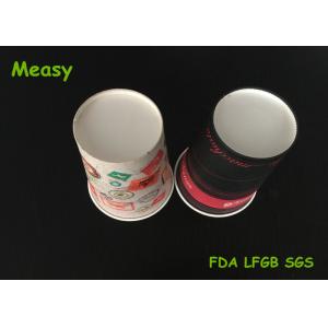10oz Professional Hot Paper Cups with Single Wall , Customized Printing