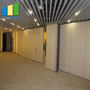 Library School Sliding Folding Partition Walls Soundproof Aluminum Alloy Profile