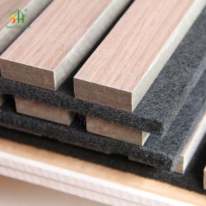 Wholesale Durable Materials Acoustic Felt Polyester Akupanel Wooden Wallboard