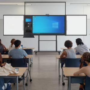 Intelligent Interconnected Recordable Shareable Lockable Blackboard Interactive